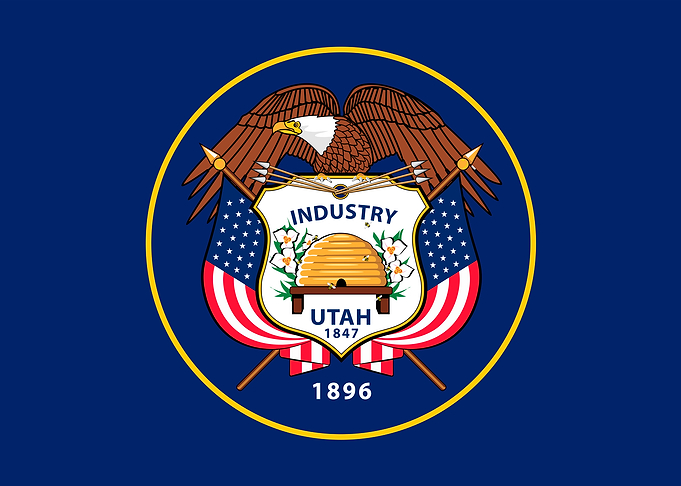 Utah Flag USA