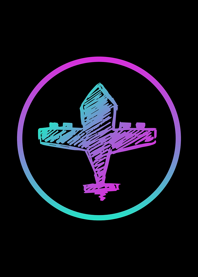 Neon Airplane 6
