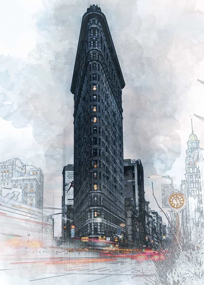 The Flatiron Building NY