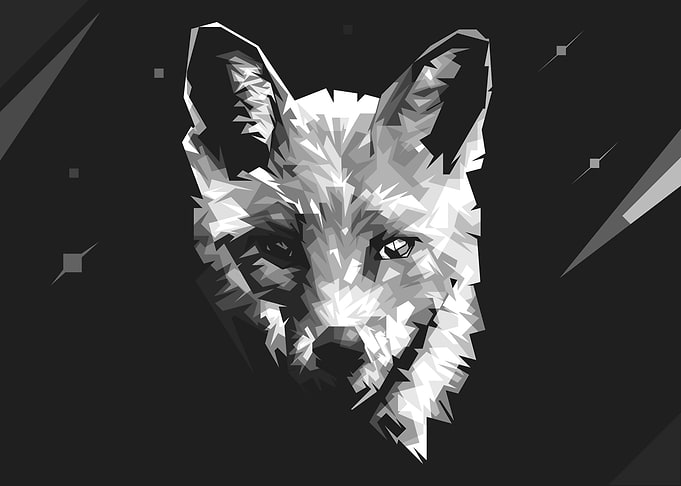 FOX LANDSCAPE BW
