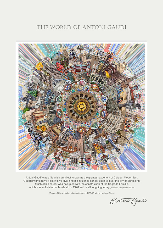 The world of Antoni Gaudi