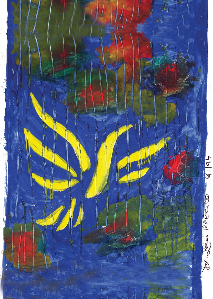 Bird in the Rain