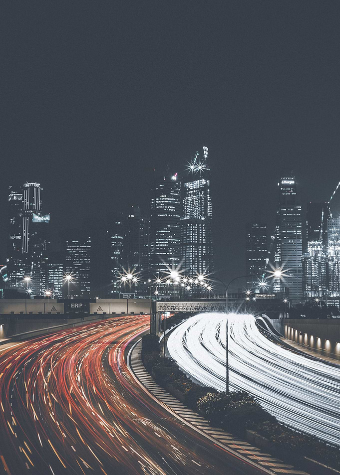 Time Lapse city nights