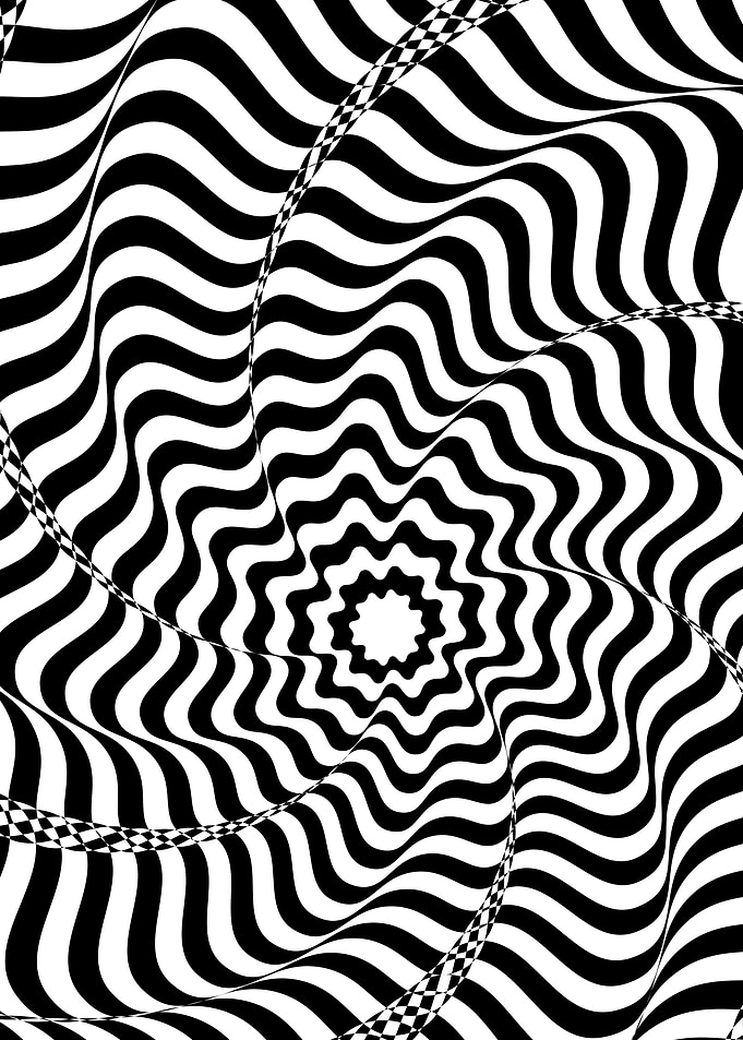 Op Art Black