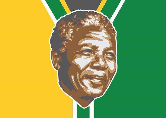 Nelson Mandela Flag 1
