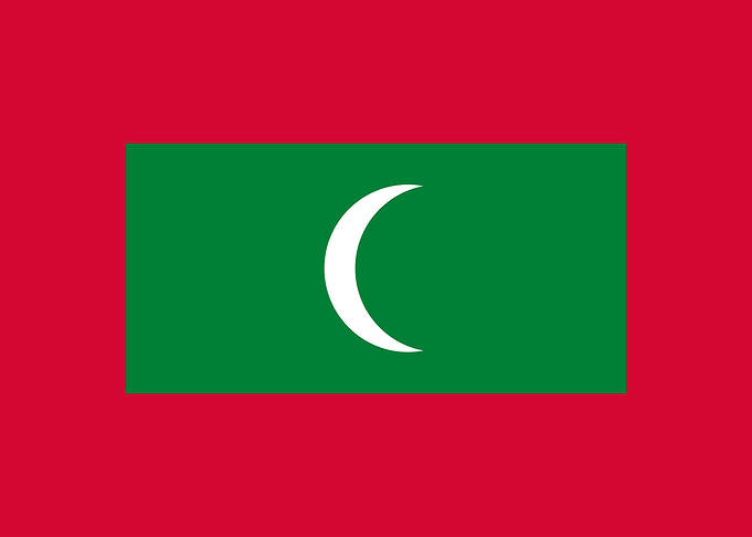 MALDIVES Flag