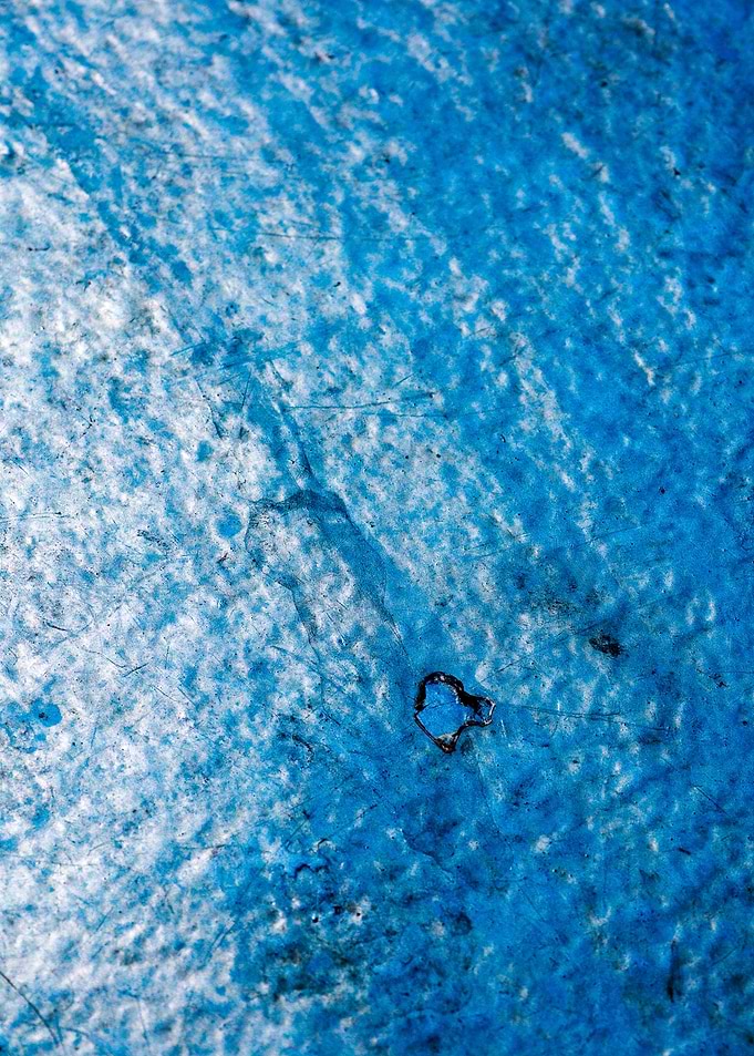 Ship deck macro abstract