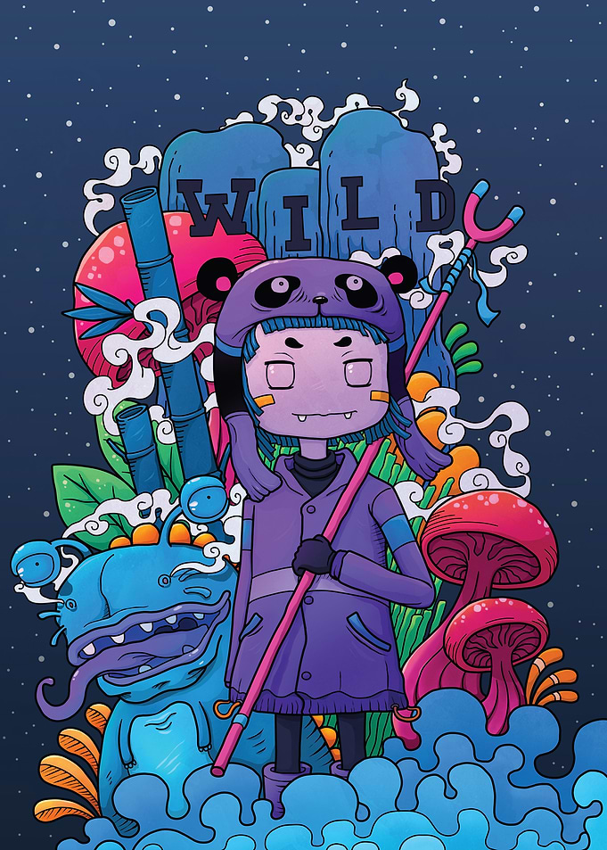 Wild Adventure Doodle