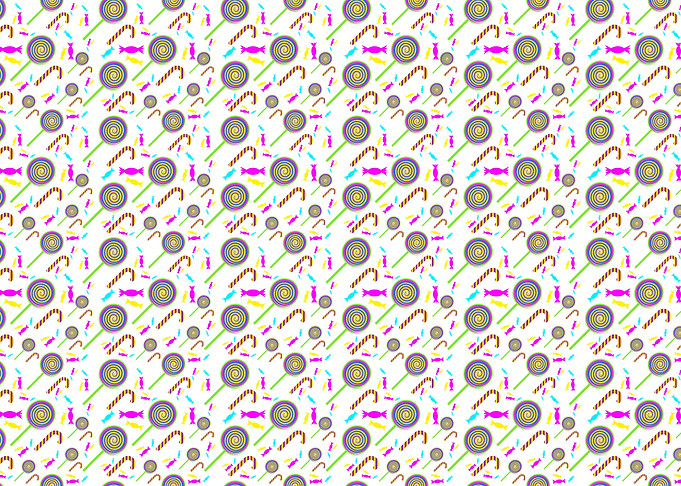 candy seamless pattern