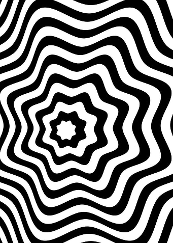 Op Art Black
