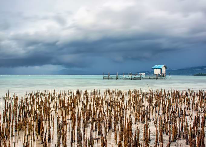 Cloudy Sky On Sea
