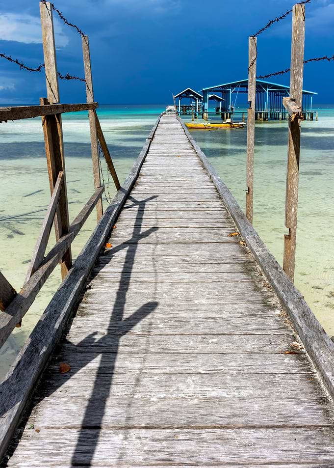 Bridge With Blue Sky Sea