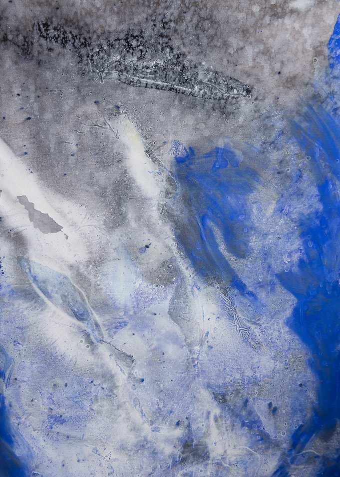 Abstract space paintings