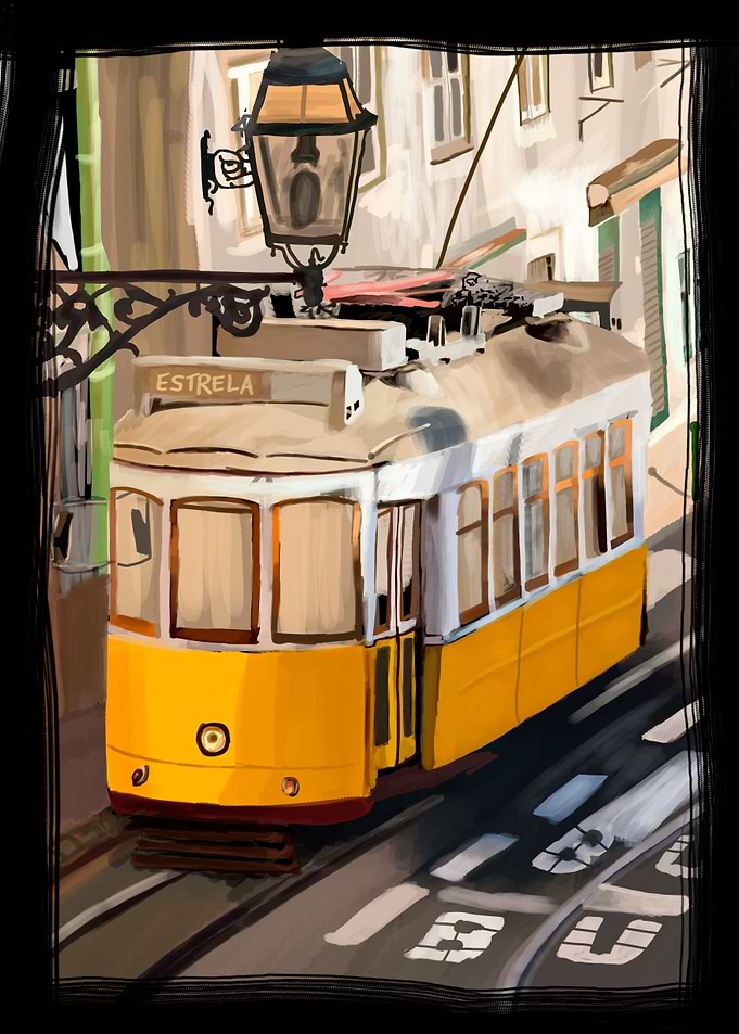 Lisbon tram