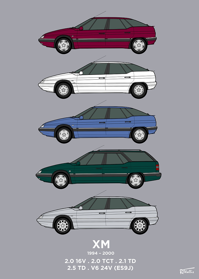 Citroen XM S2 collection
