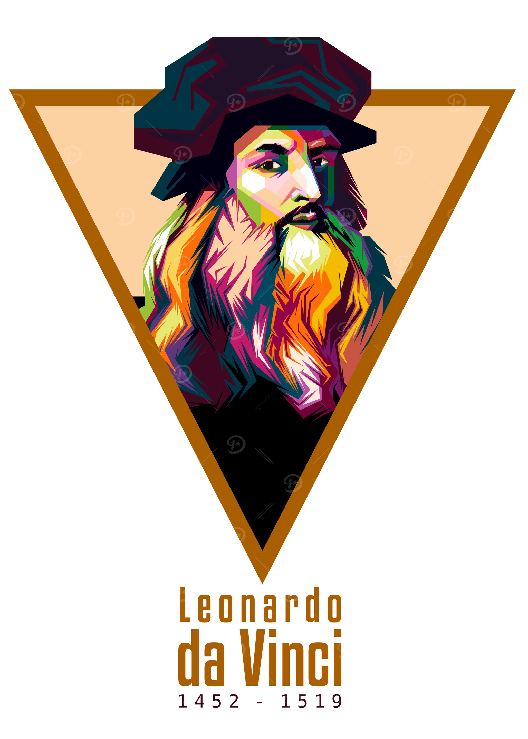 WPAP of Leonardo da Vinci