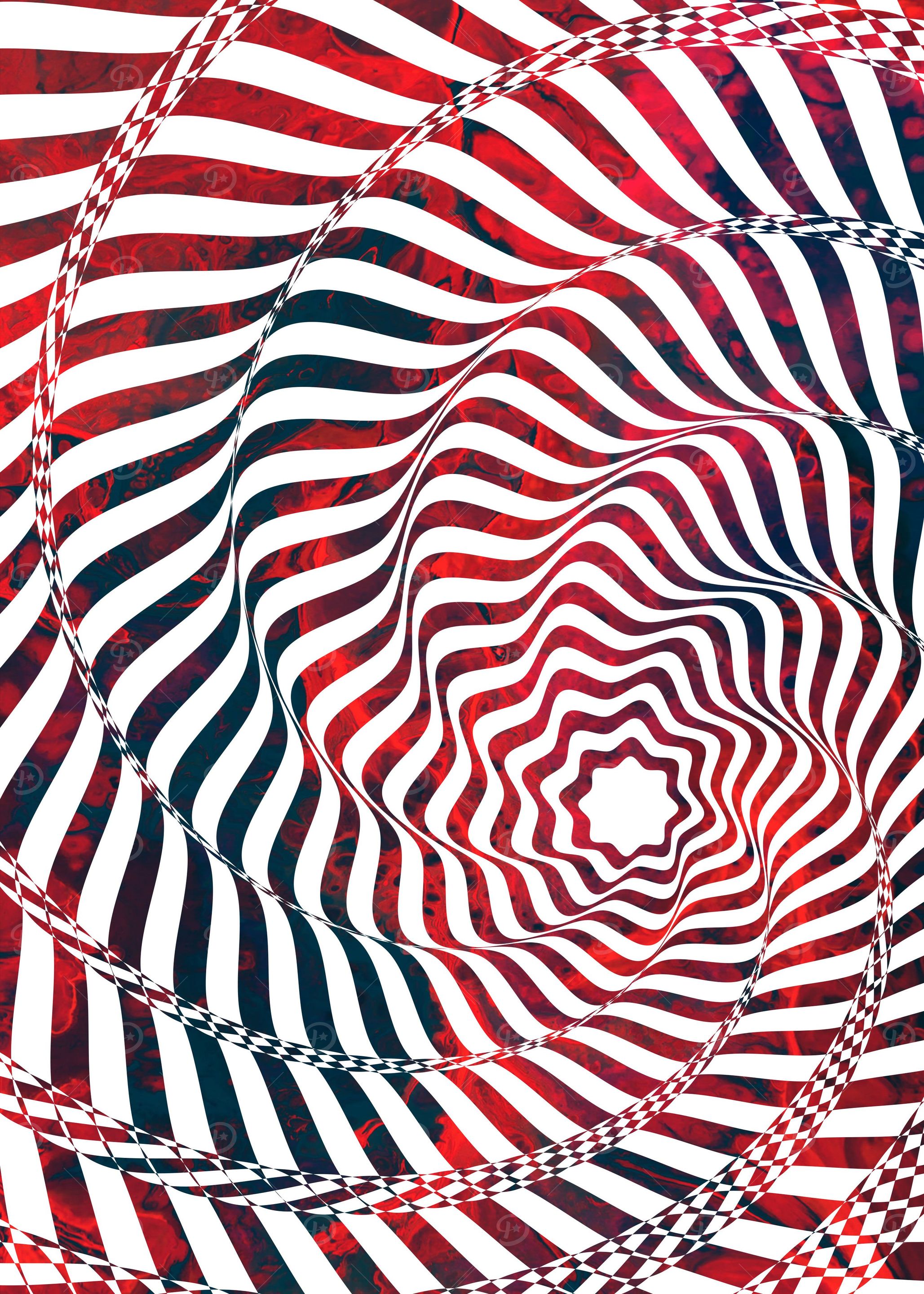 Op Art Colorful