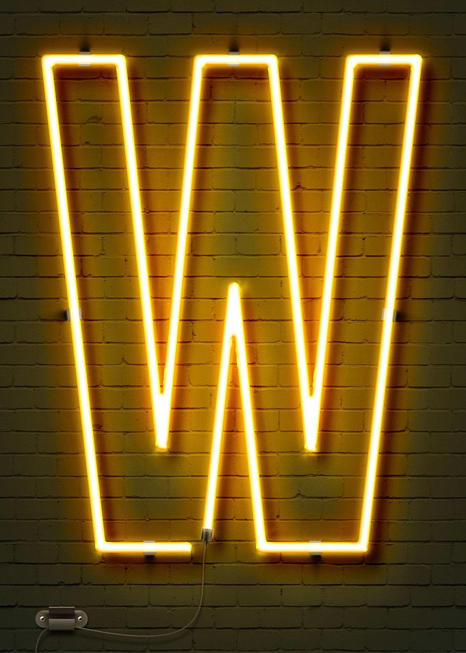 W