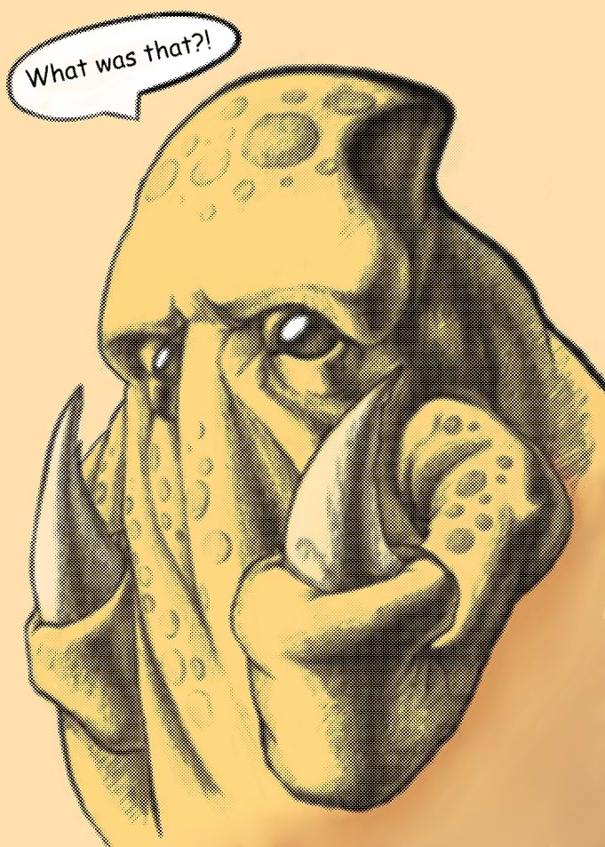 Octopus face comic page