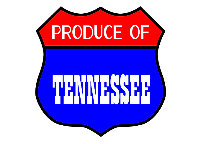 Produce Of Tennessee