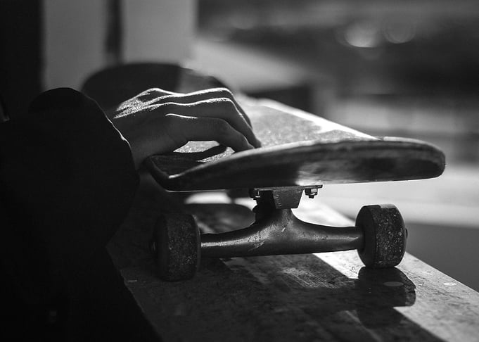 Skateboarding