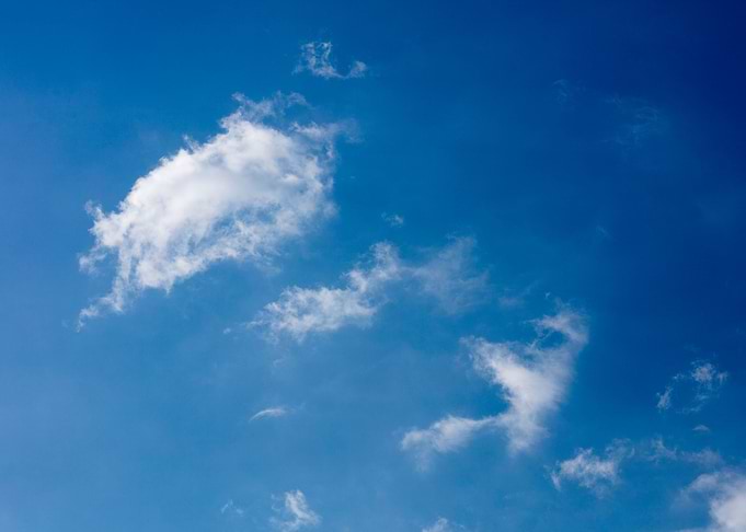 Sky with clouds fine art