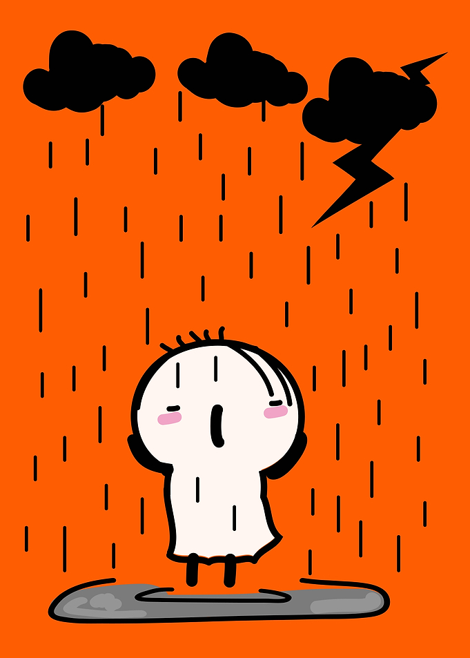 Oniong A stormy Day