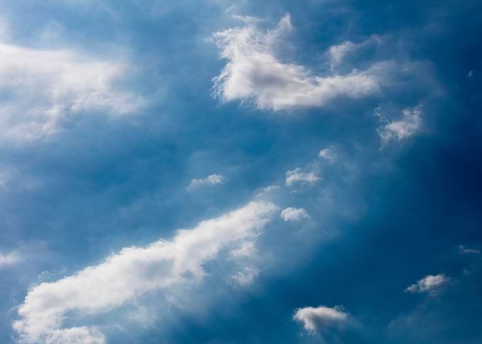 Sky with clouds fine art