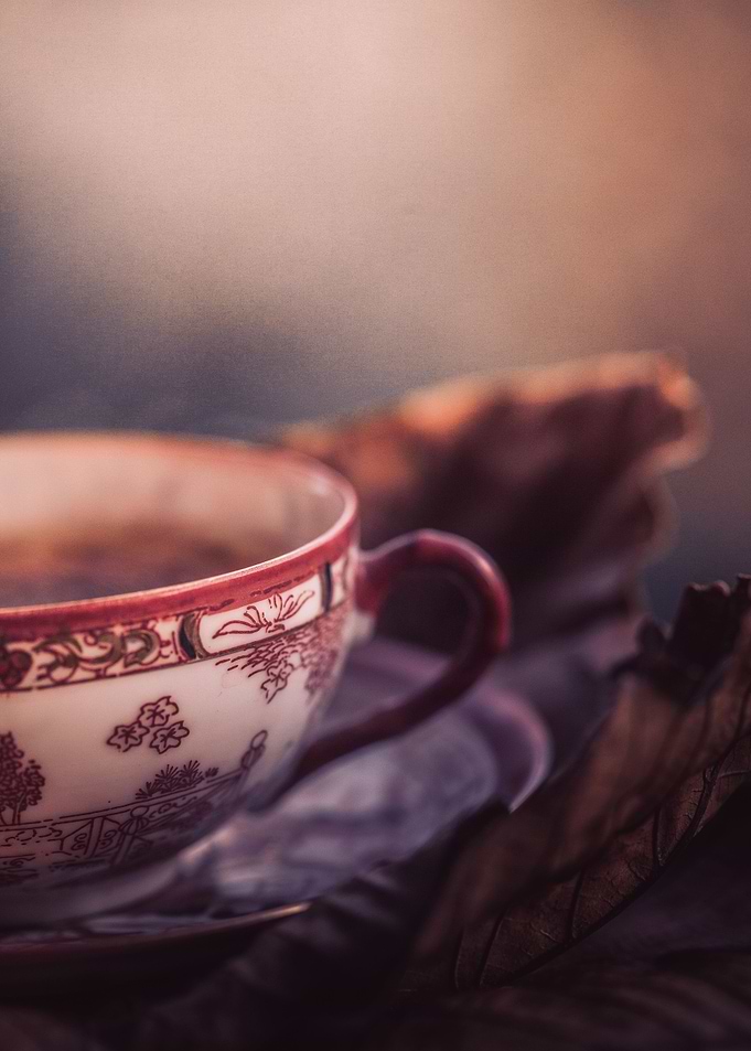 Still life with china cup