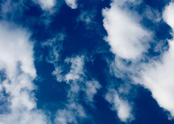 Sky with clouds fine art