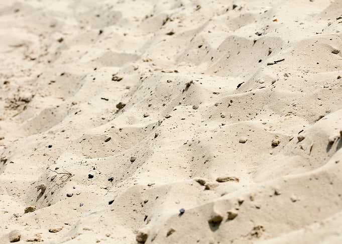 Sea sand macro fine prints