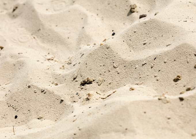Sea sand macro fine prints