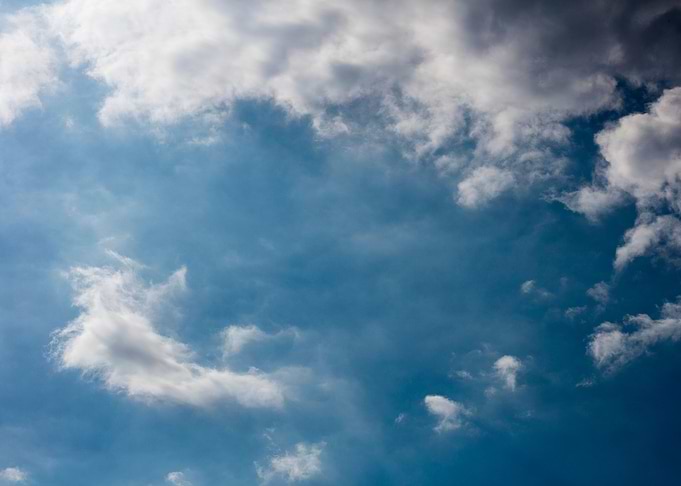 Sky with clouds fine art