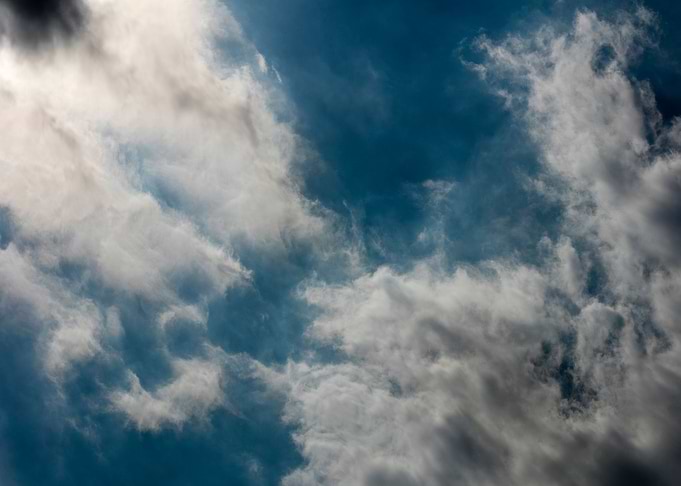 Sky with clouds fine art