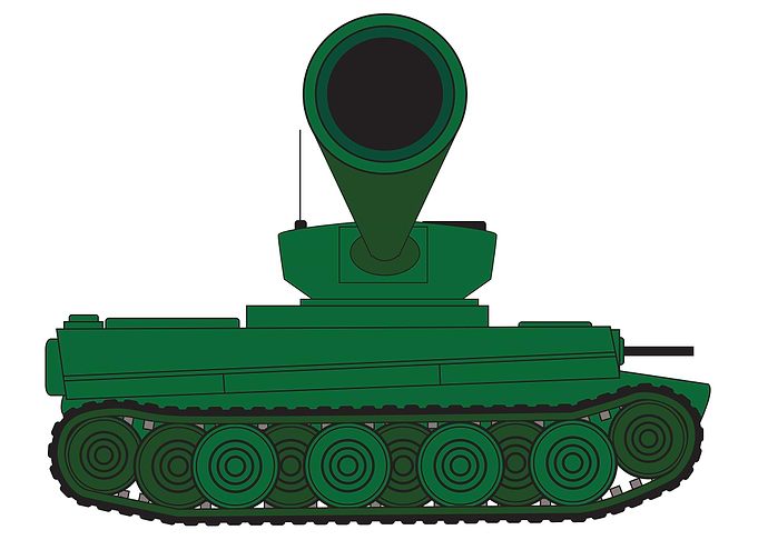 Tank Turret Gun Barrel
