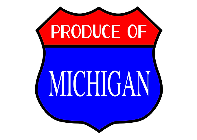 Produce Of Michigan