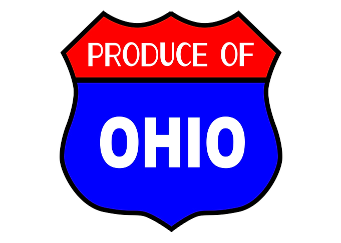 Produce Of Ohio
