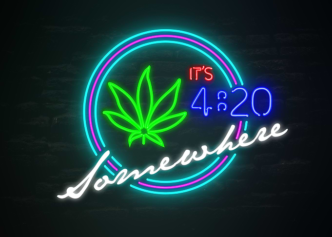 Its 420 Somewhere Neon