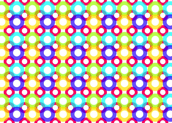 circle seamless pattern