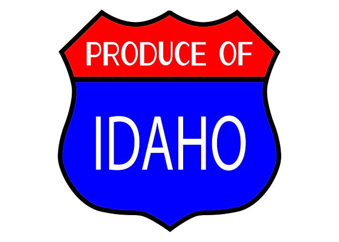 Produce Of Idaho
