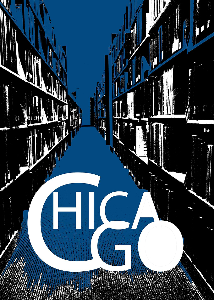 Chicago art blue
