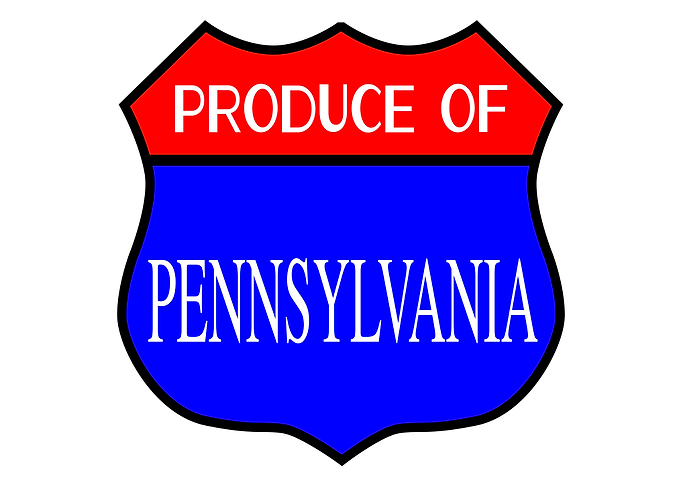 Produce Of Pennsylvania
