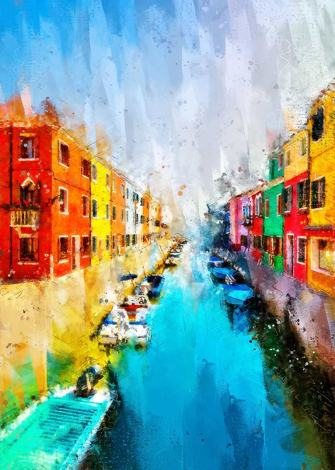 Venice Burano Island