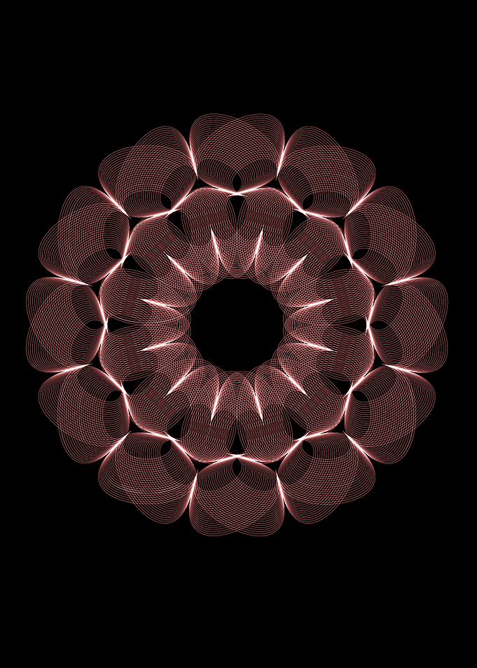 Abstract mandala