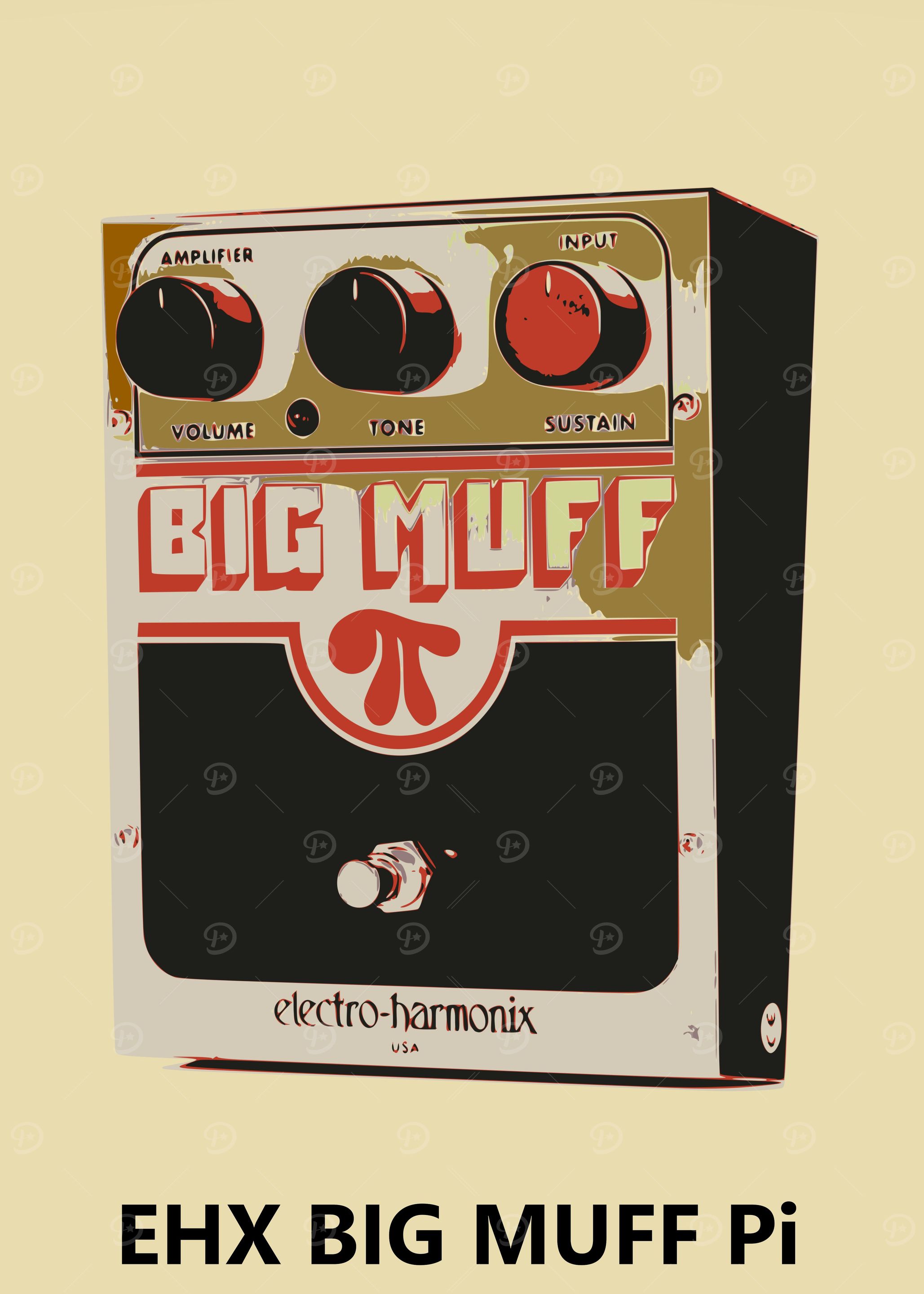 EHX Big Muff Pi Fuzz Pedal