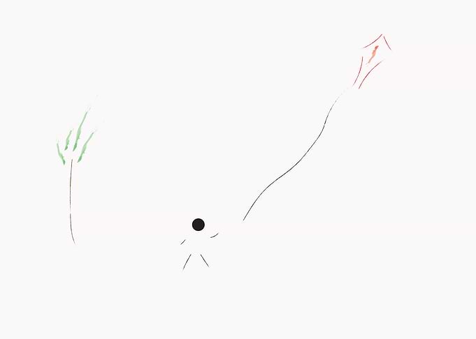 Kid with Kite