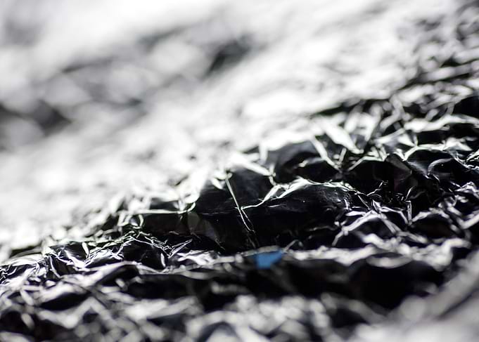 Allu folie macro abstract