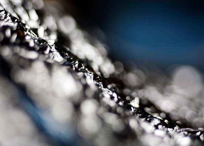 Allu folie macro abstract