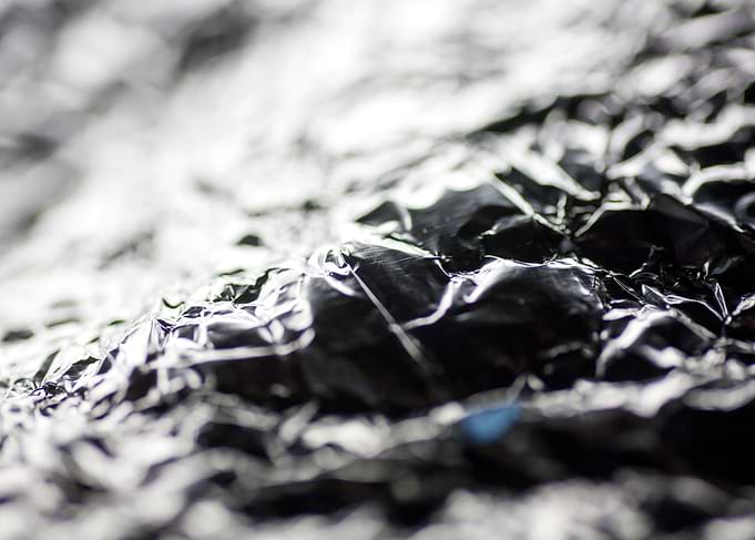 Allu folie macro abstract