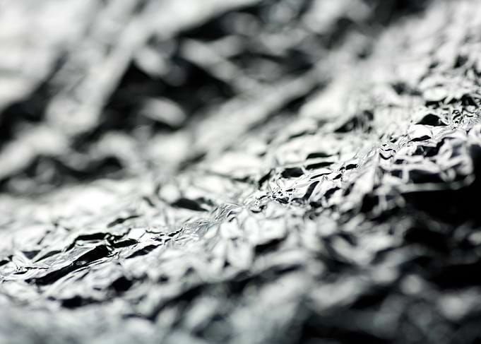 Allu folie macro abstract